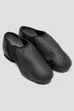 Load image into Gallery viewer, Bloch S0495L, Ladies Black Neo-Flex Slip On Leather Jazz Shoe, Adult Size