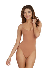 Load image into Gallery viewer, CAPEIZIO - "Overs & Unders" BodyLiner, Camisole Leotard, W/Adj Straps, Item 3532
