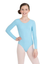 Load image into Gallery viewer, CAPEZIO Long Sleeve Leotard - Girls Size TB134C