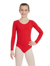 Load image into Gallery viewer, CAPEZIO Long Sleeve Leotard - Girls Size TB134C