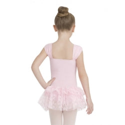 Ruched Strap Tutu Dance Dress for Girls, Child Size 10129C