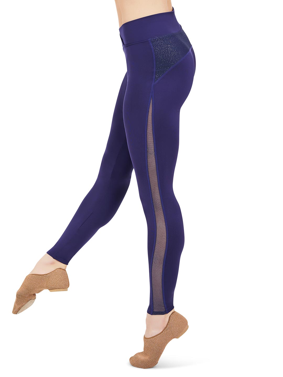purple dance leggings