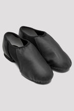 Load image into Gallery viewer, Bloch S0495L, Ladies Black Neo-Flex Slip On Leather Jazz Shoe, Adult Size
