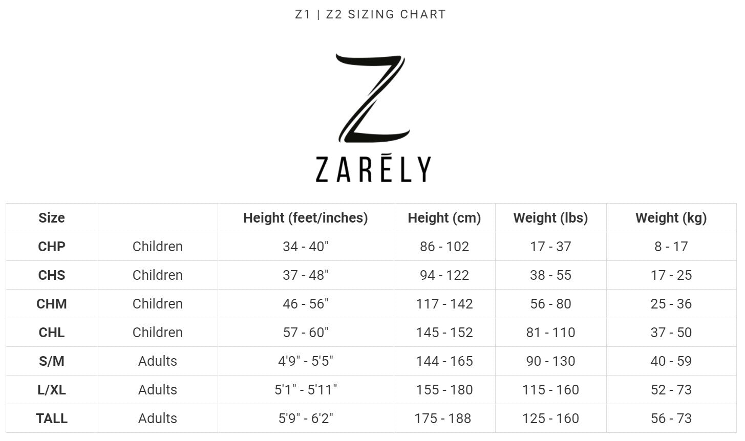 Z3 Recovery Compression Tights - Zarely – Dancewear Center
