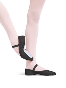 Capezio Daisy Ballet Shoe - BPK (Ballet Pink), WHT (White). BLK (Black) Leather Full Sole - Adult Size 205