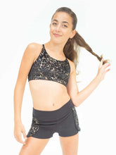 Load image into Gallery viewer, Capezio Damask Cross Back Strap Bra Top (&quot;Crop Top&quot;), 11461W Adult Size
