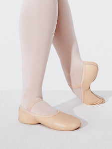 Capezio - Lily, 212C Child Leather Full Sole Ballet Shoe with no