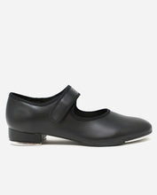 Load image into Gallery viewer, SoDanca - TA37 BLACK PAT TAP SHOES, Mary Jane, Low Heel Velco Closure
